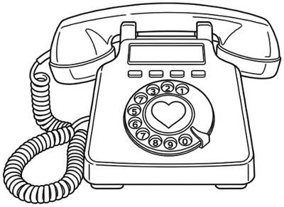 A ringing phone
